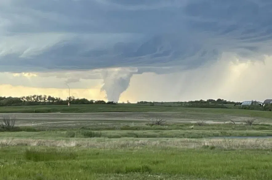 PHOTOS: Tornadoes, hail leave widespread damage across Saskatchewan
