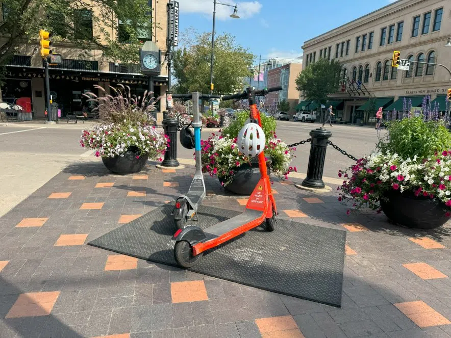 SFD confirmed an electric scooter caused a house fire Wednesday morning in the Pleasant Hill neighbourhood. (Céline Grimard/650 CKOM)