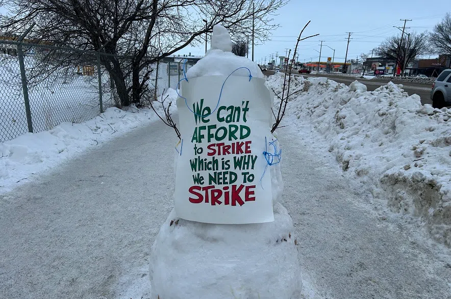 Canada Post workers on the picket line were angry on Monday as they were told last week the federal government is forcing them back to work despite no new deal being reached between the company and union. (Shane Clausing/650 CKOM)