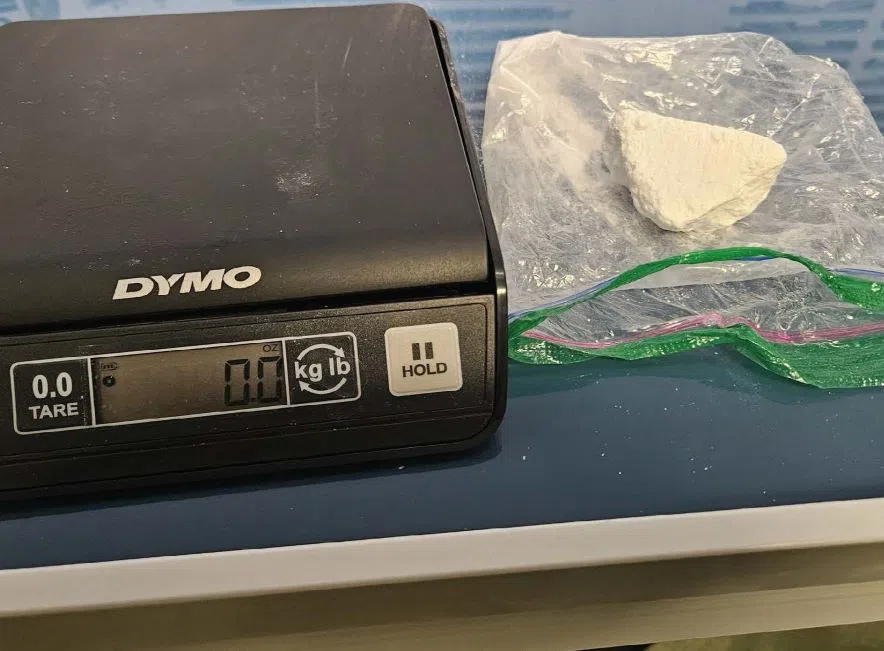 A 23-year-old woman and a 25-year-old man from Prince Albert were arrested along with a 50-year-old man from Shellbrook by Prince Albert RCMP on drug trafficking charges. (Saskatchewan RCMP)