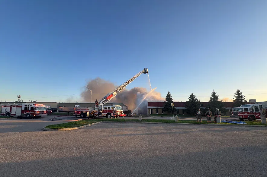 A fire at WD Plastics.