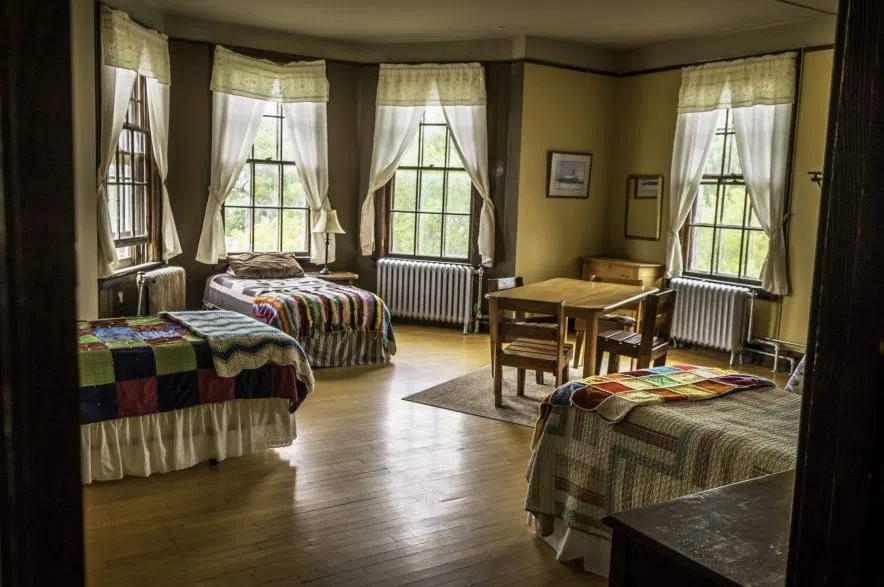 Bedroom at Prairie Sky Recovery Centre