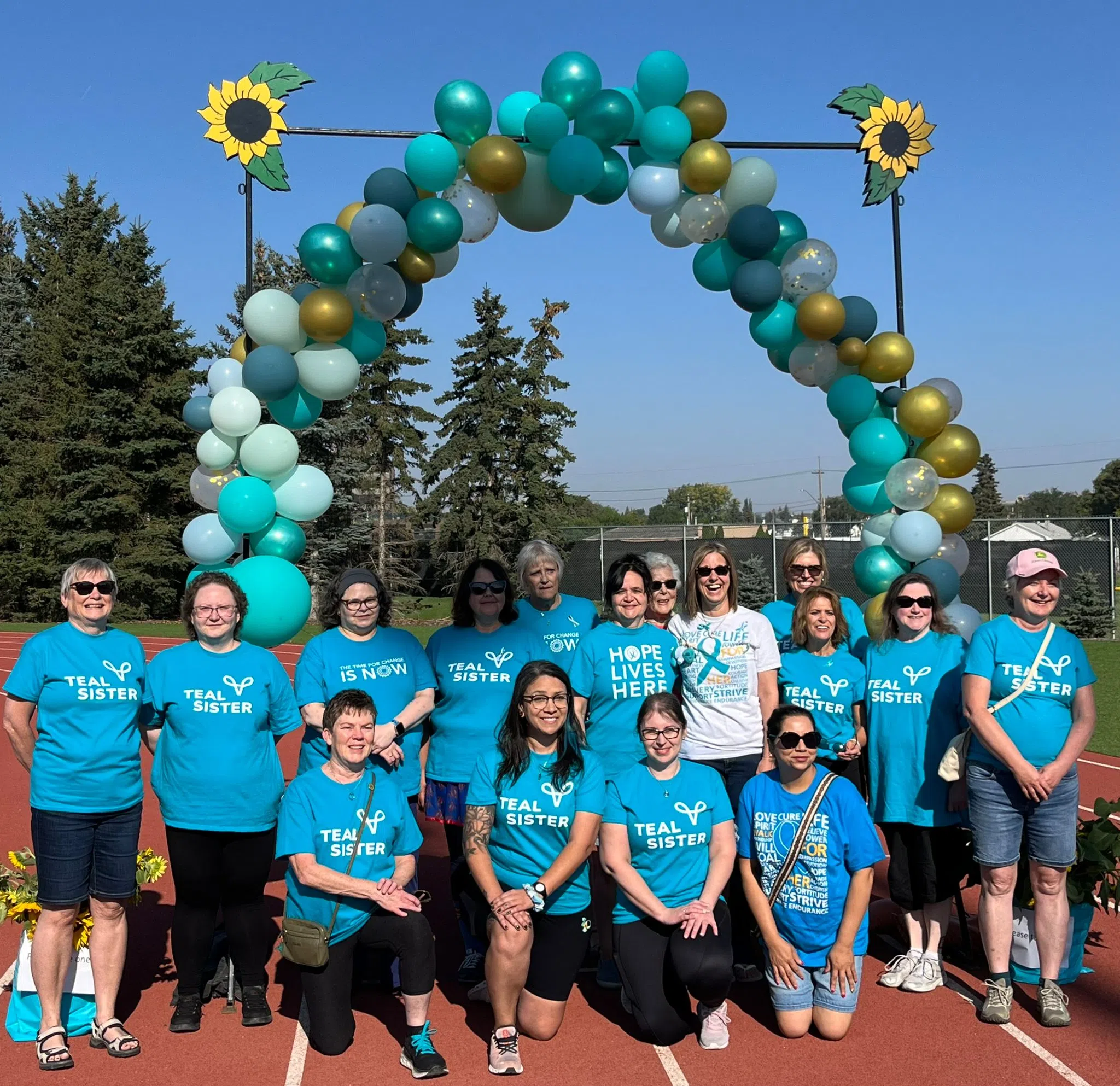The annual Ovarian Cancer Walk of Hope in Saskatoon. (Submitted)