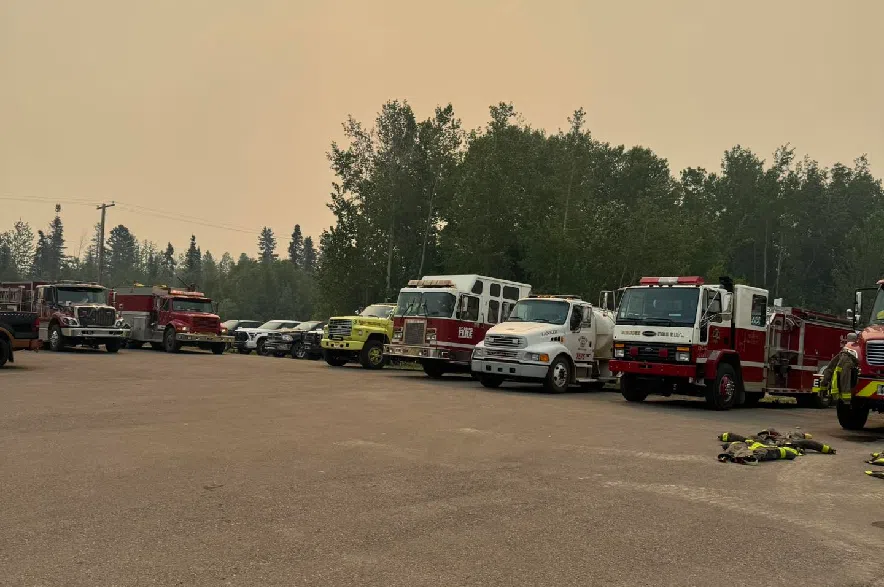 Fire crews from across the province are helping to battle the blazes in northern Saskatchewan.