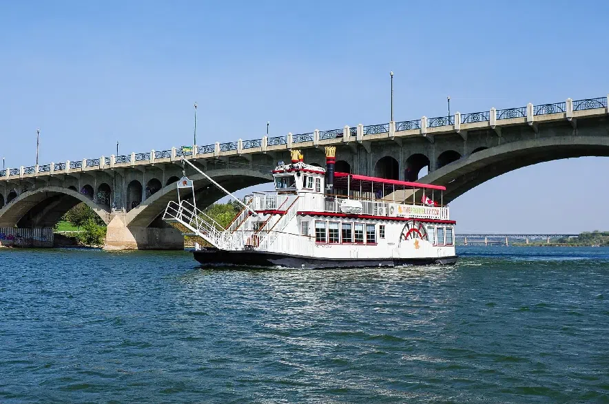 The Prairie Lily riverboat.