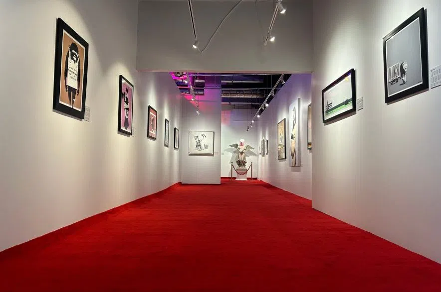 Art hallway