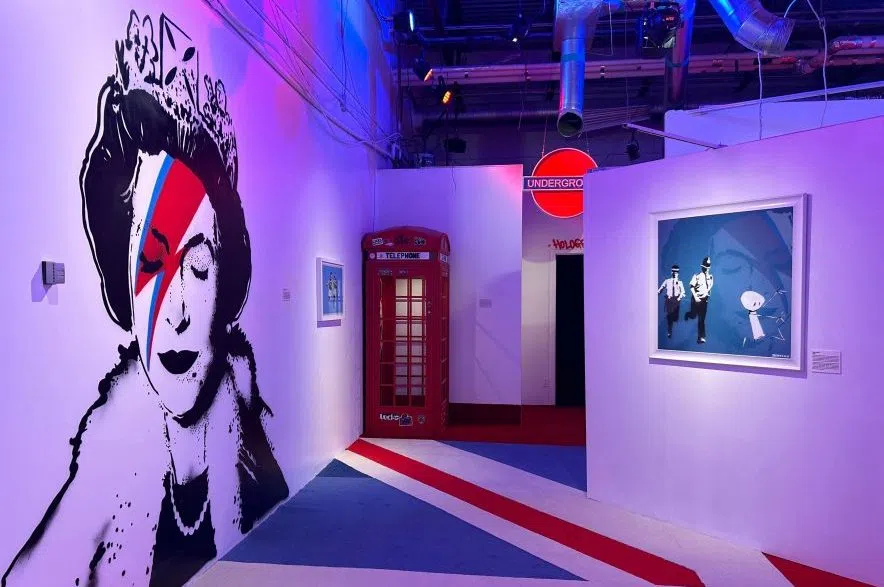 British room Banksy
