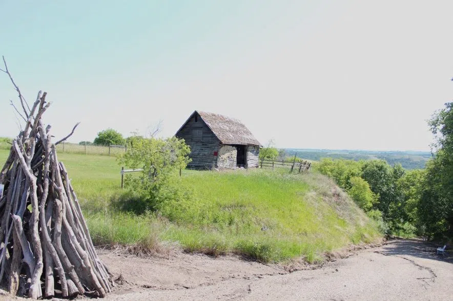 Old building on property