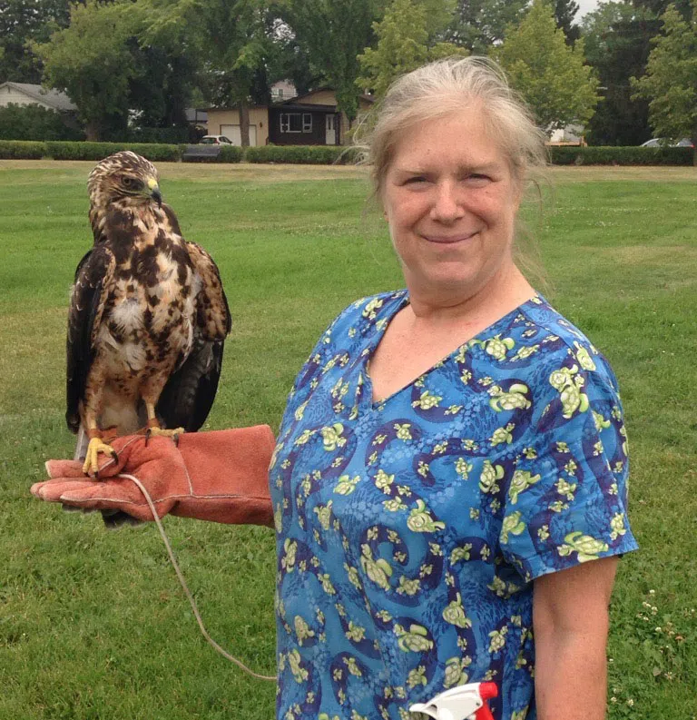 Jan is also a founding member of the provincial organization, Wildlife Rescue Society of Saskatchewan. (Living Sky Wildlife Rehabilitation website)