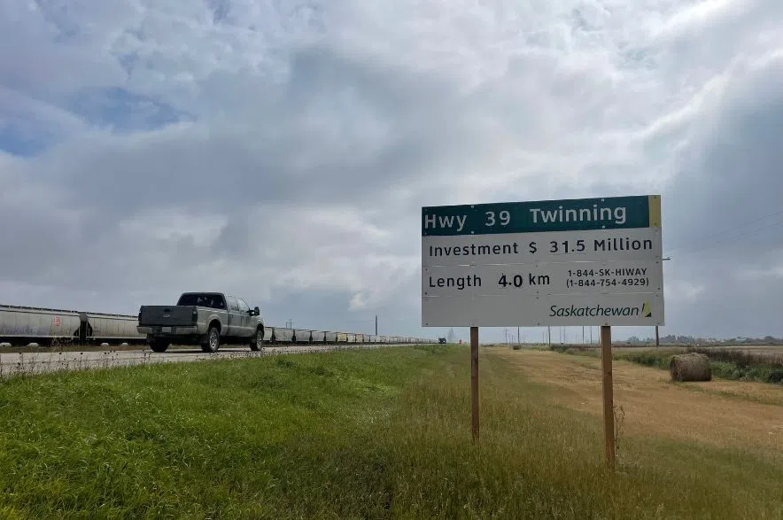 Highway 39 sign