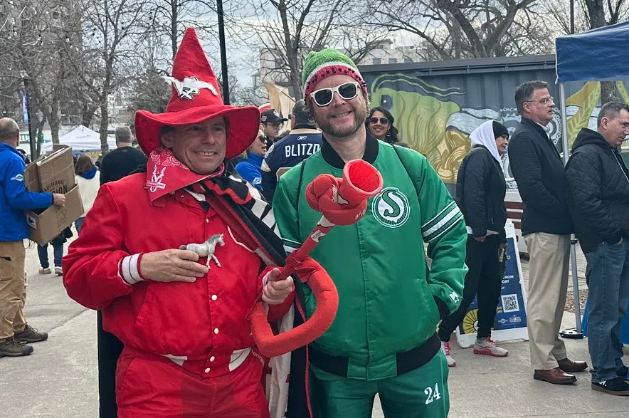 Conrad Black and friend Mike.