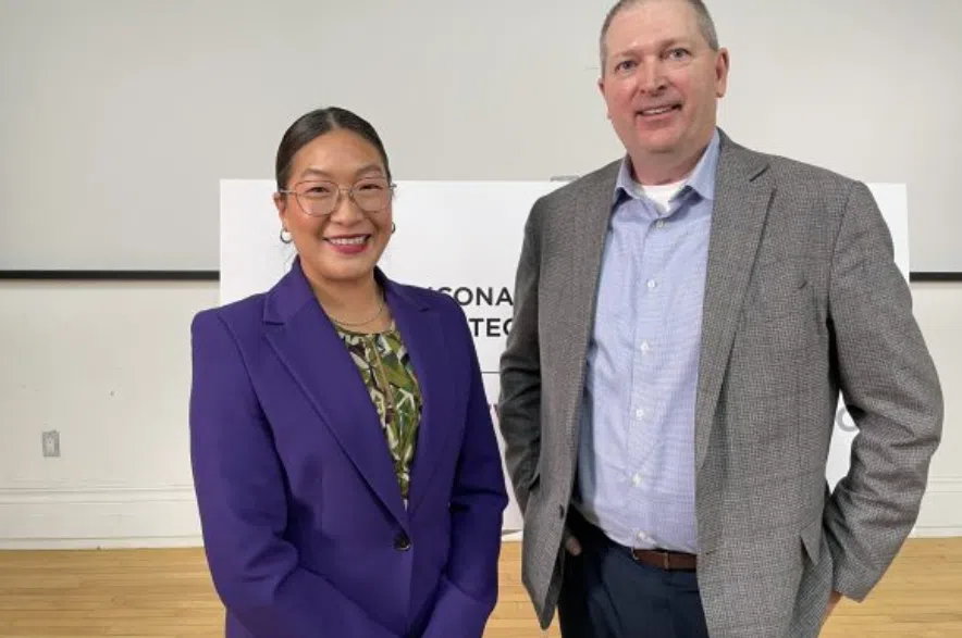 Adrienne Lem and Dale Babiak.