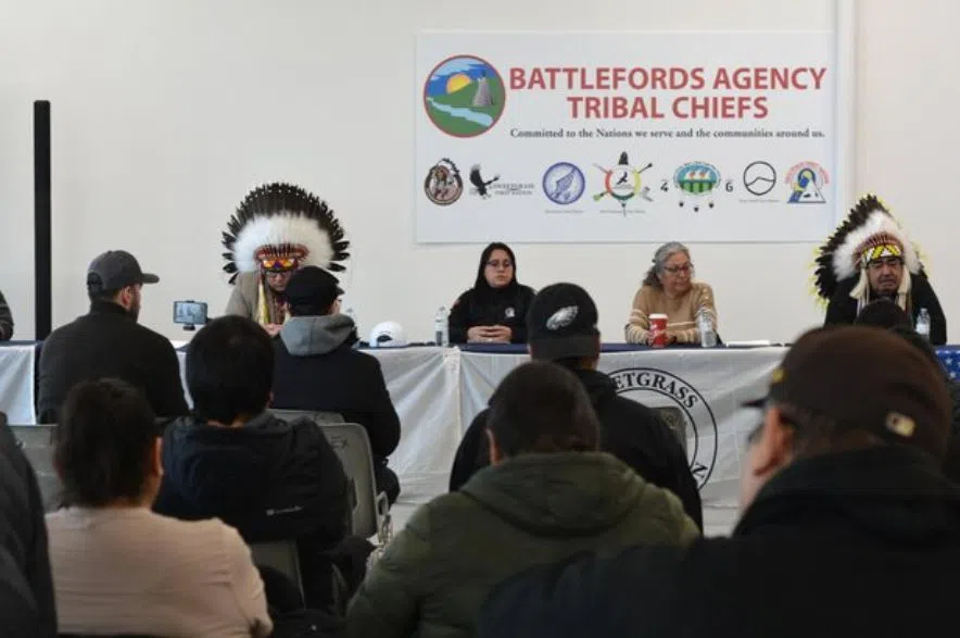 Battlefords Agency Tribal Chiefs.