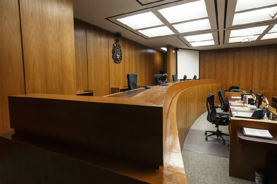 Judges bench at the Edmonton Law Courts building, in Edmonton, Friday, June 28, 2019.
