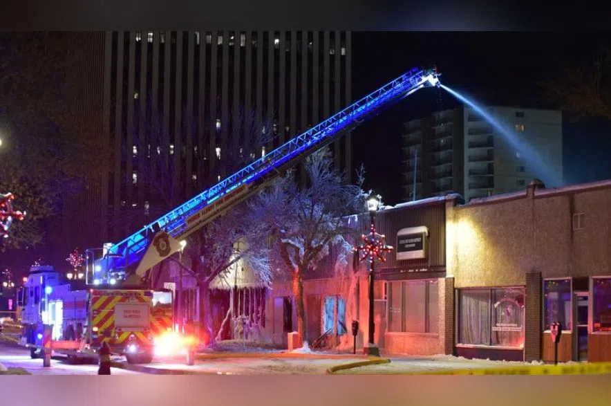 Salvation Army fire in Prince Albert downtown