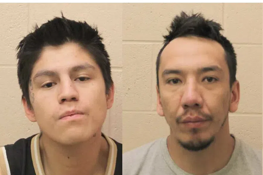 Chance Smith and Jordan Stonestand.