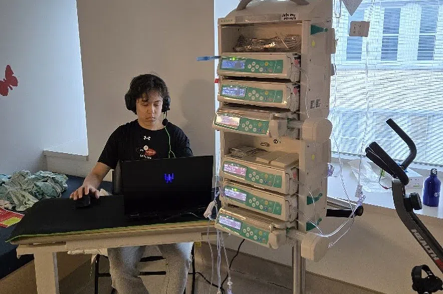 Ty Sperle is shown in this undated handout photo prior to his treatment. Sperle, a 19-year-old resident of Kelowna, B.C., has been cured of a rare disease called chronic granulomatous disease in the first use of a genetic technology known as prime editing as part of a clinical trial by U.S.-based Prime Medicine.