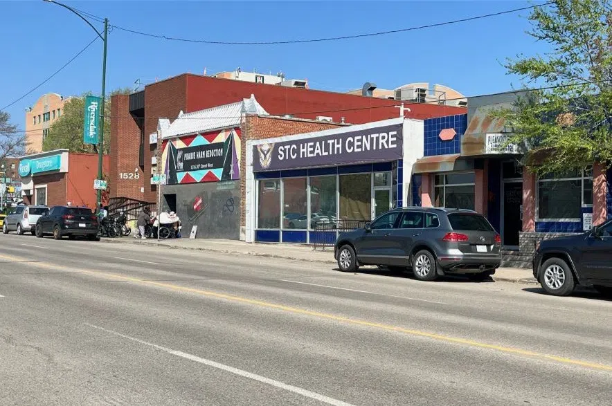 Prairie Harm Reduction is located on 20th Street West in Saskatoon .