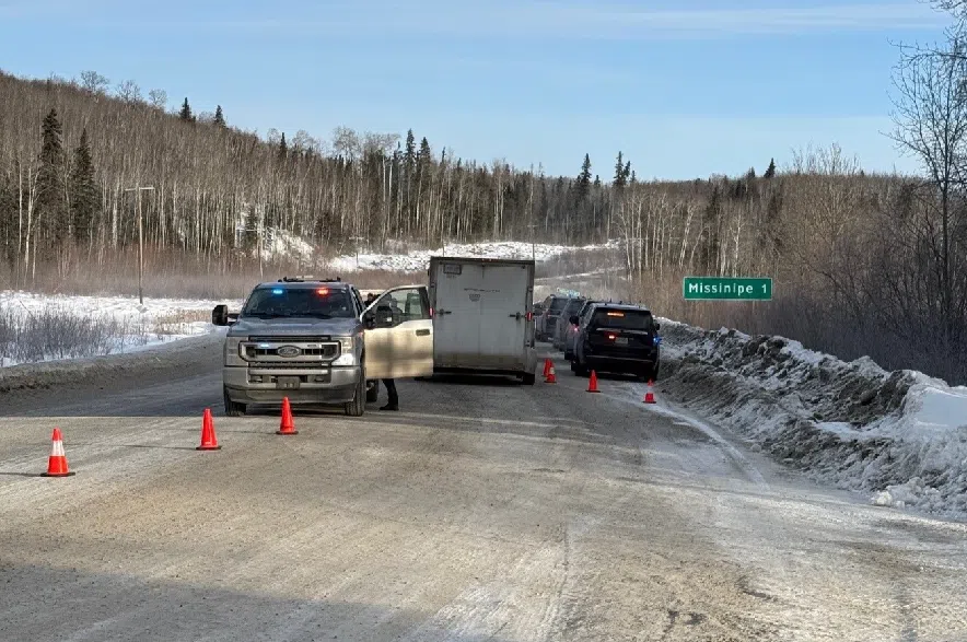 Mounties conducting a check stop in northern Saskatchewan over the Family Day long weekend in 2026.