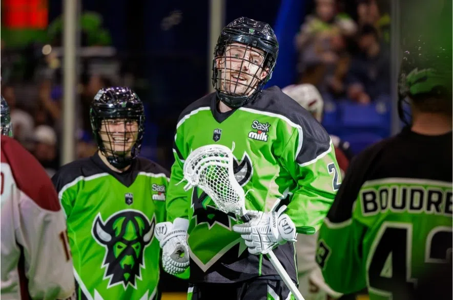 Saskatchewan Rush forward Zach Manns.