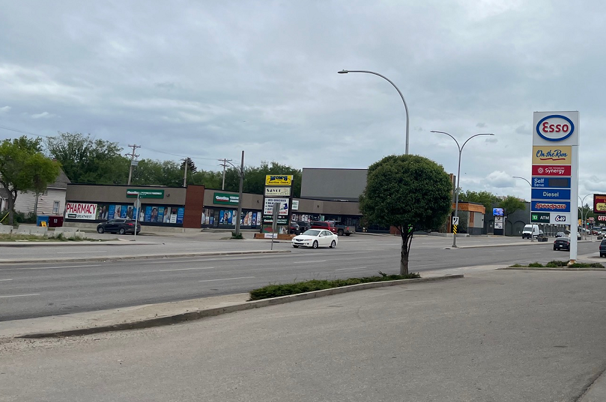A photo of 22nd Street West in Saskatoon.