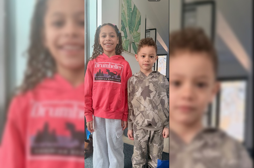 missing children Lesley and George