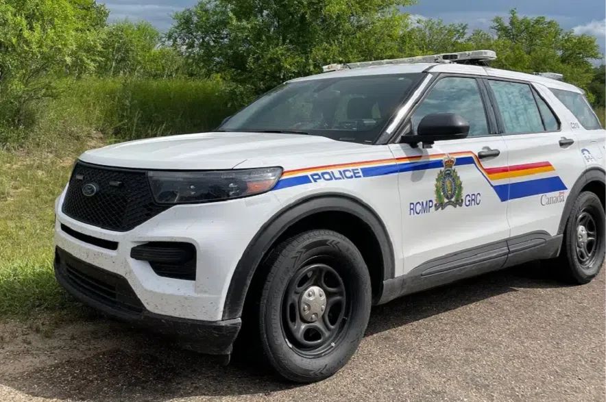 Exterior of RCMP vehicle.