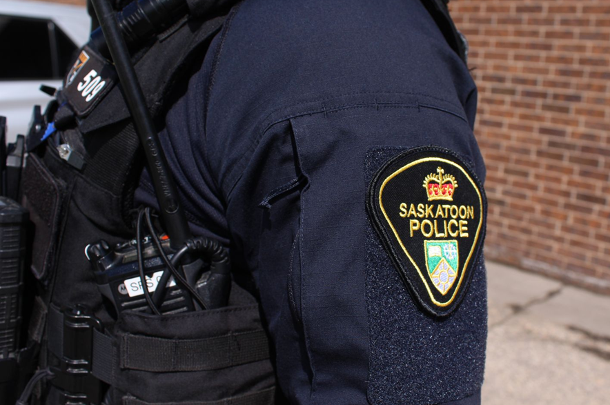 A Saskatoon police officer's shoulder patch.