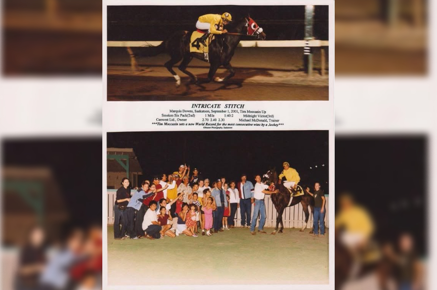 Jockey Tim Moccasin