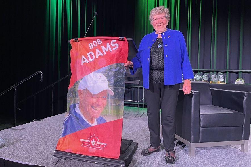 Saskatoon's Marjorie Adams.