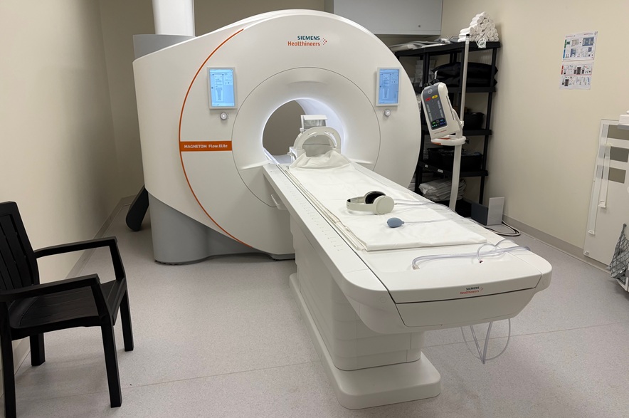 MRI unit at National Medical Imaging in Saskatoon.