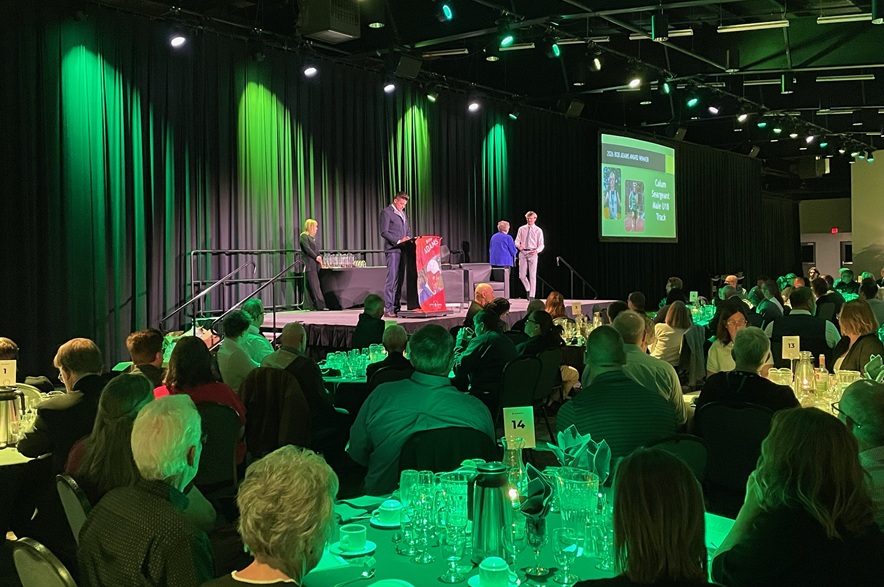 Saskatchewan Athletics and the Bob Adams Foundation awards ceremony.