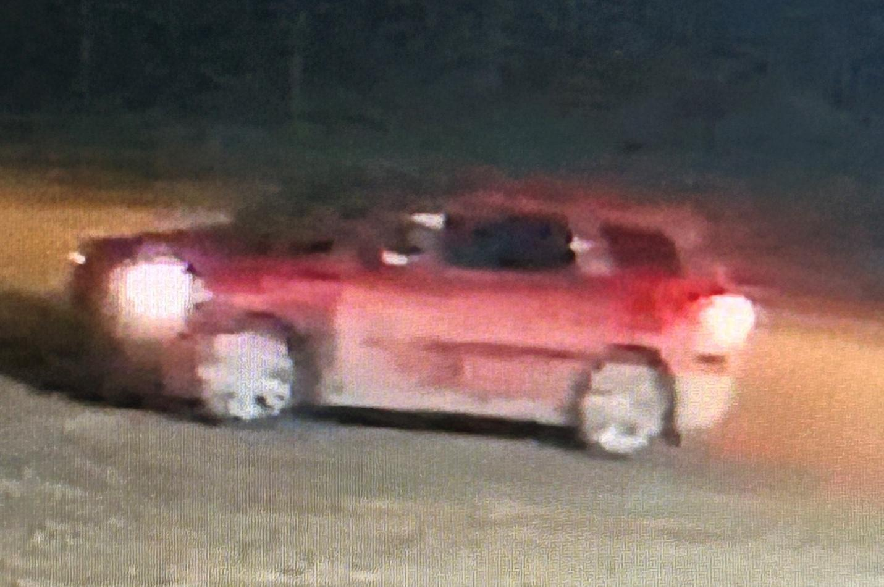 A red SUV associated with a police impersonation case in Saskatchewan.