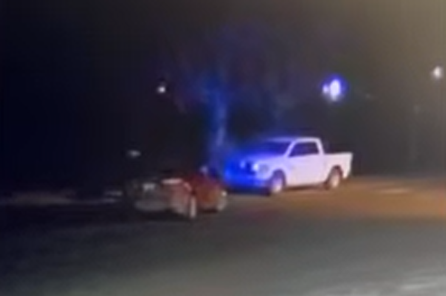A red SUV associated with a police impersonation case in Saskatchewan.