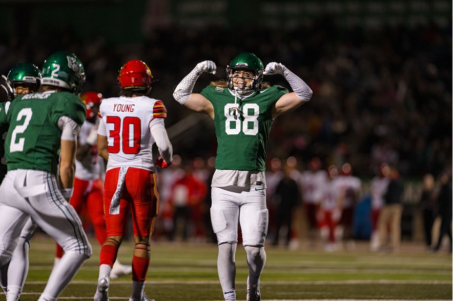 University of Saskatchewan Huskies wide receiver Rhett Vavra.