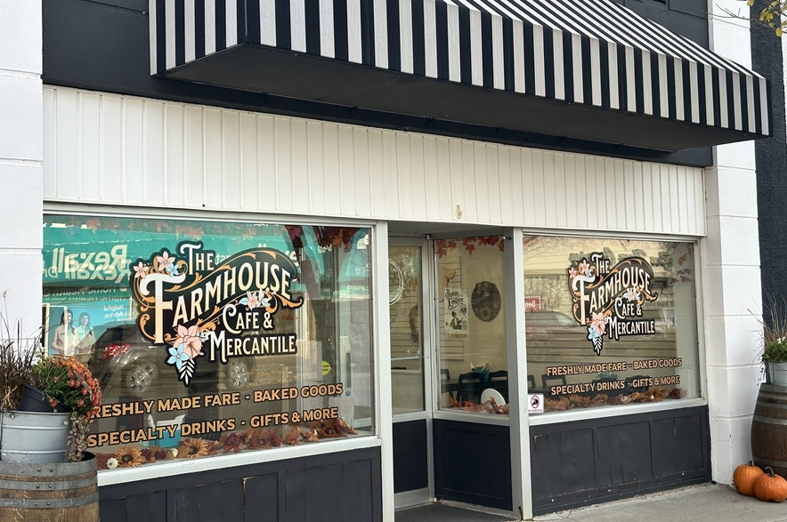 The Farmhouse Cafe & Mercantile, in Wainwright