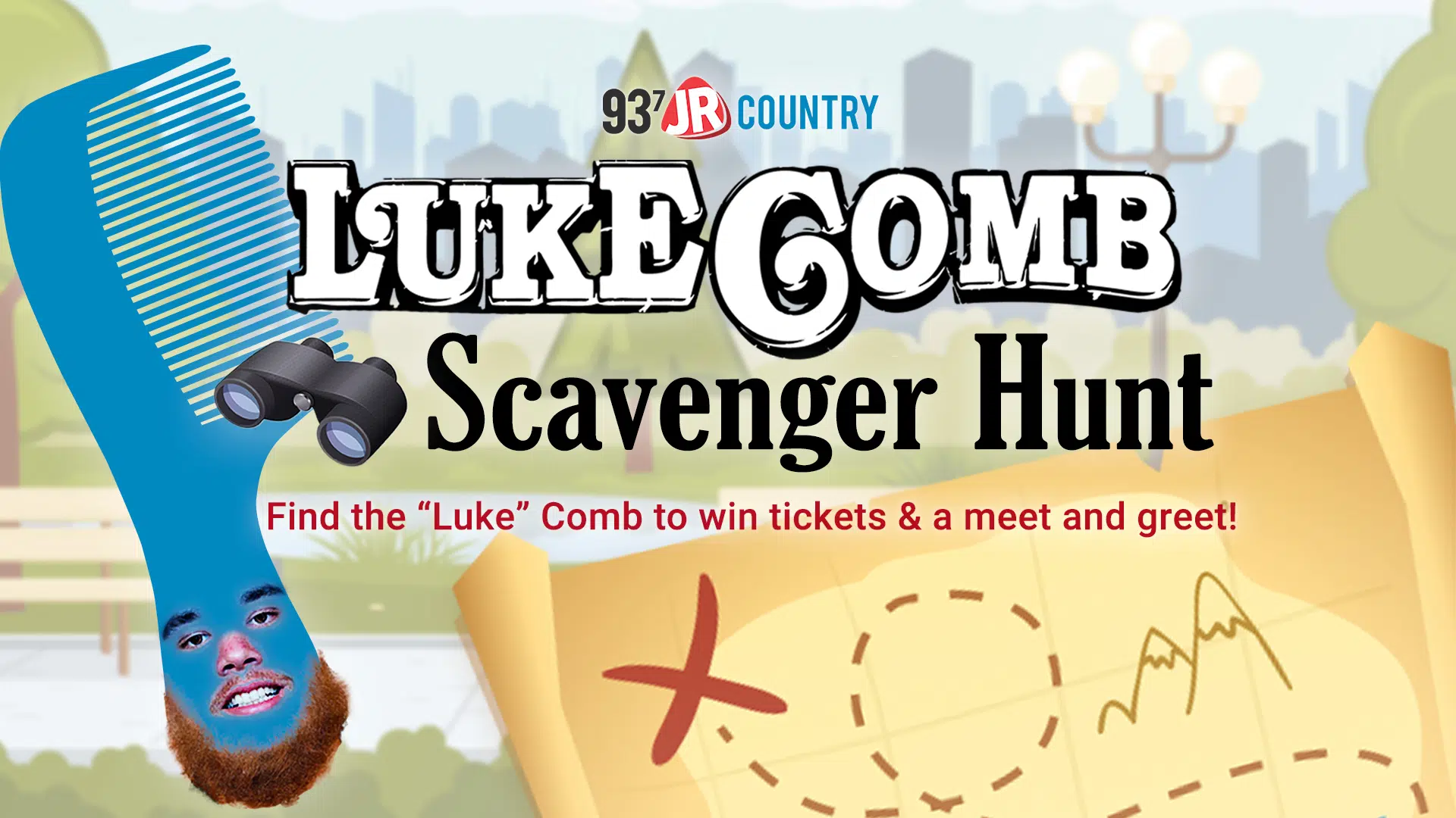 Luke Comb Scavenger Hunt