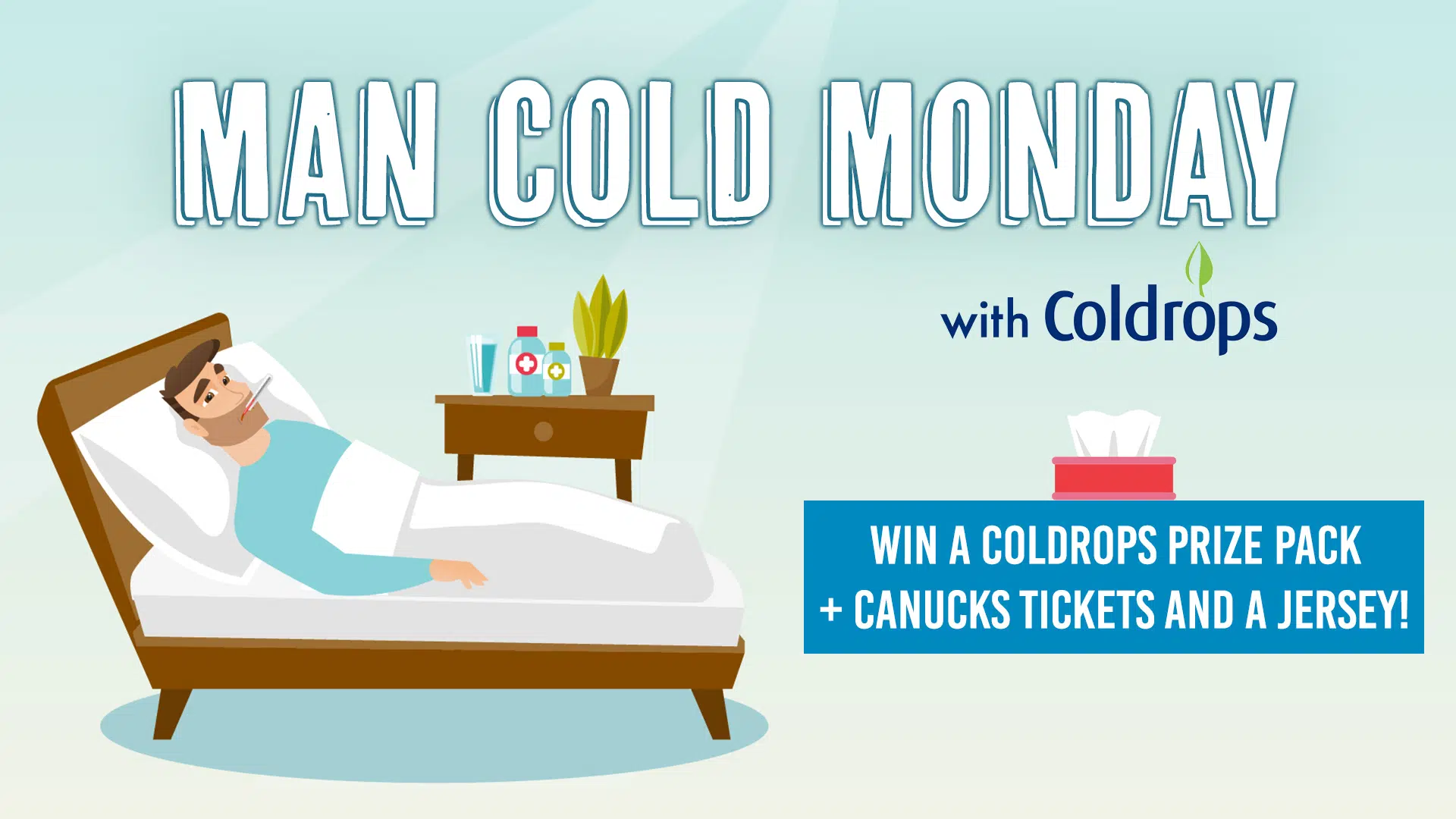 Man Cold Monday