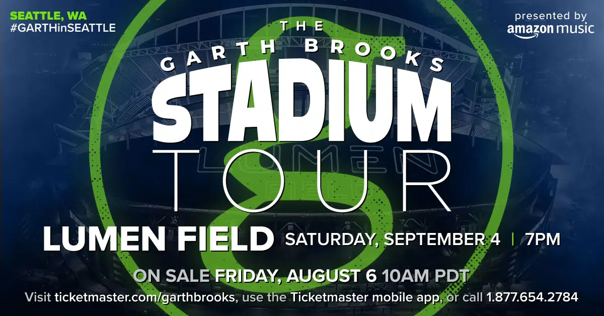 See Garth Brooks Live in Seattle