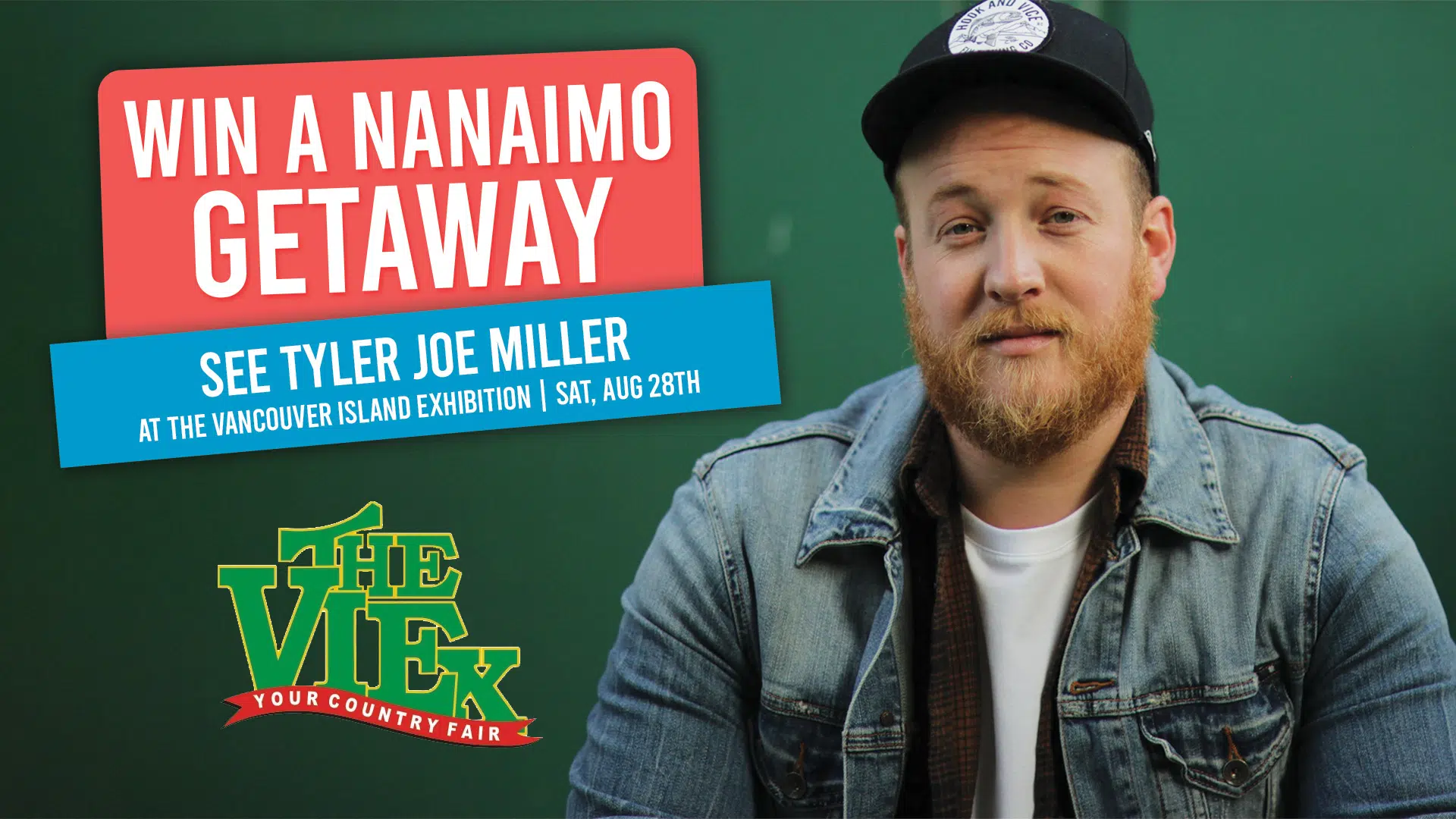 Head To Vancouver Island to See Tyler Joe Miller for Free!