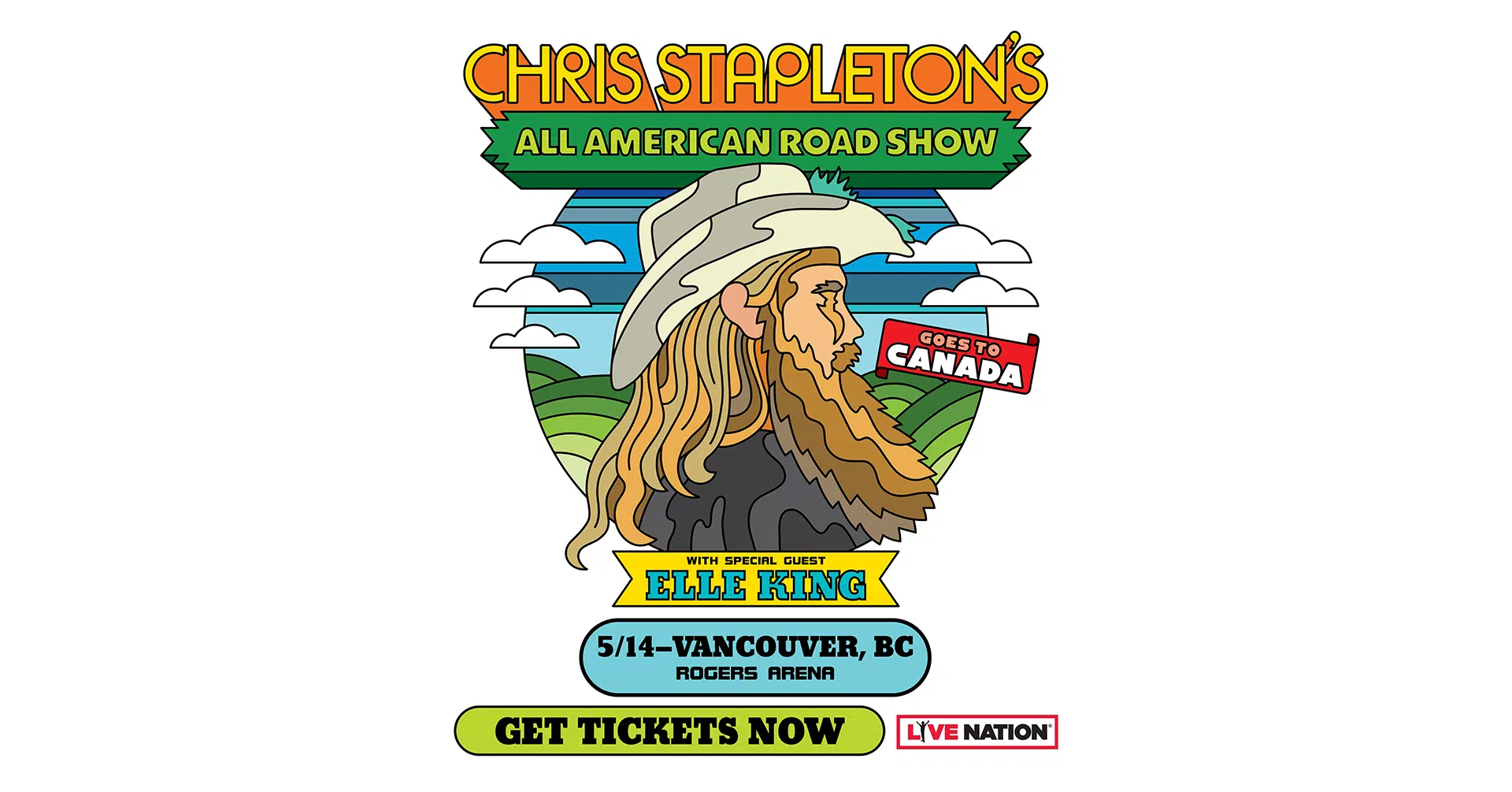 Win Chris Stapleton Tickets All Week