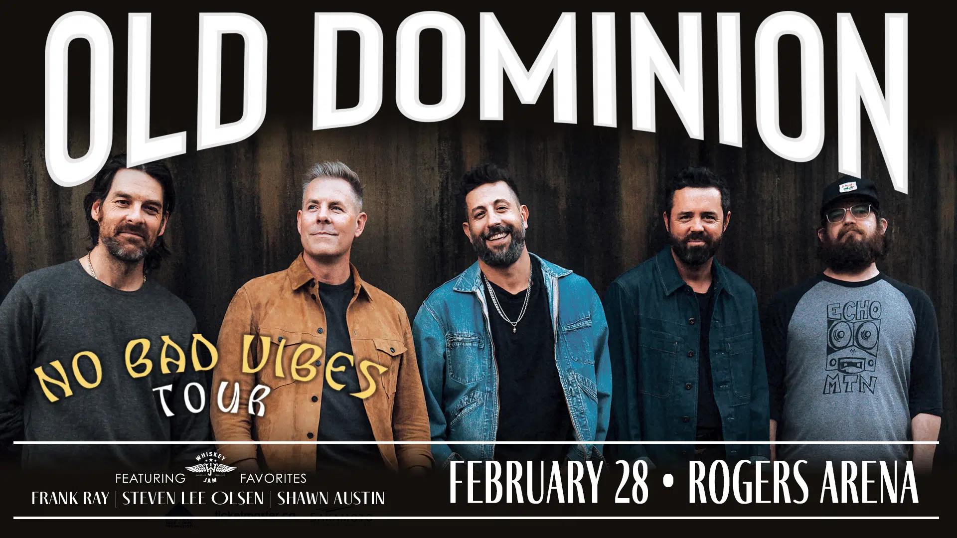 Listen to Win Old Dominion Tickets! 93.7 JR Country