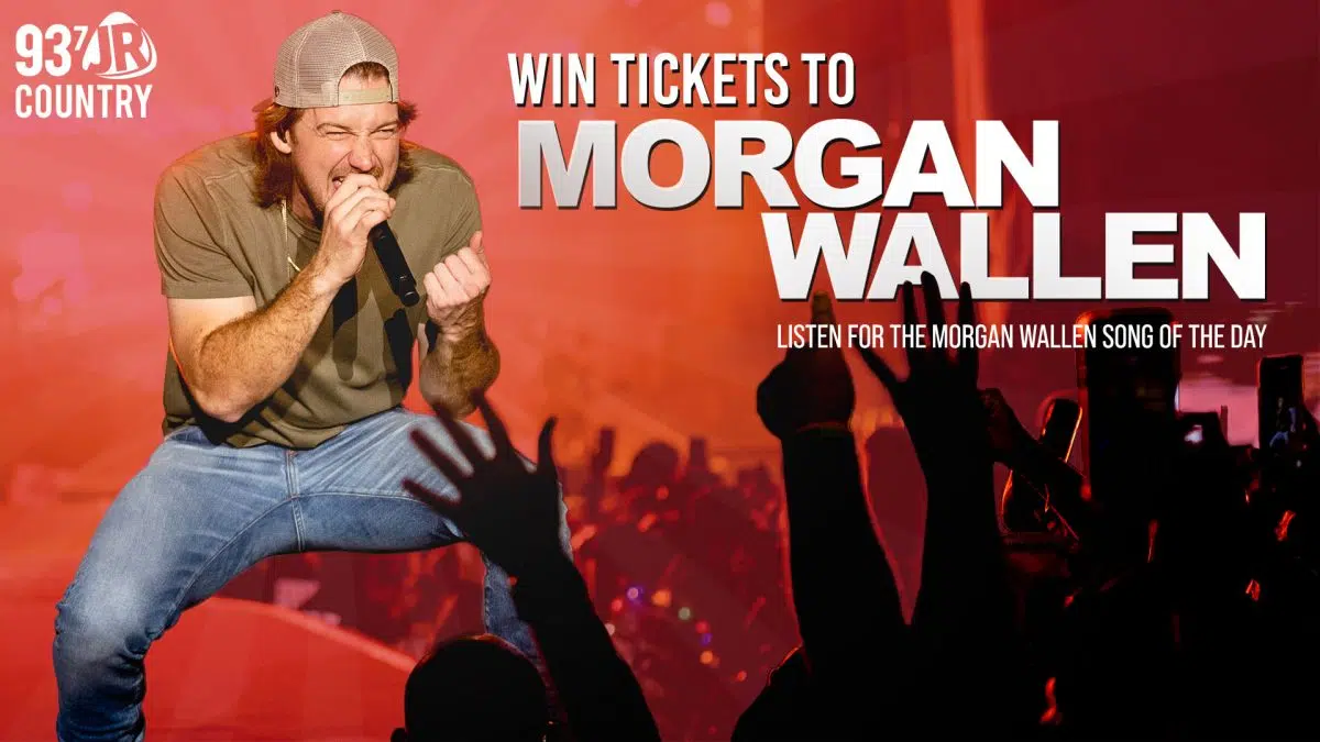 Morgan Wallen Had To Hit It Twice Win Morgan Wallen Tickets | 93.7 JR Country