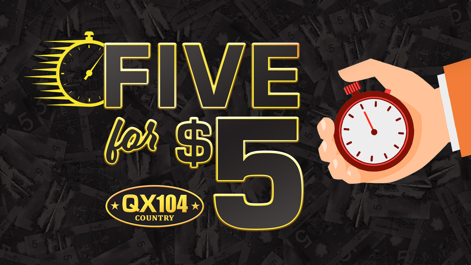 Five for $5