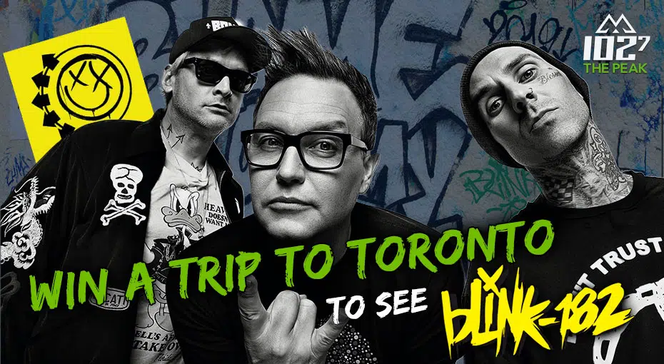 Win a trip to Toronto to see blink-182!