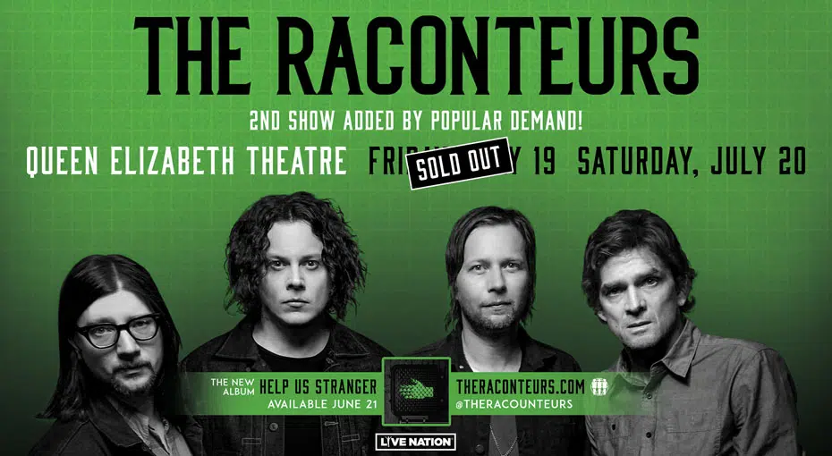 Tickets to the SOLD OUT Raconteurs concert