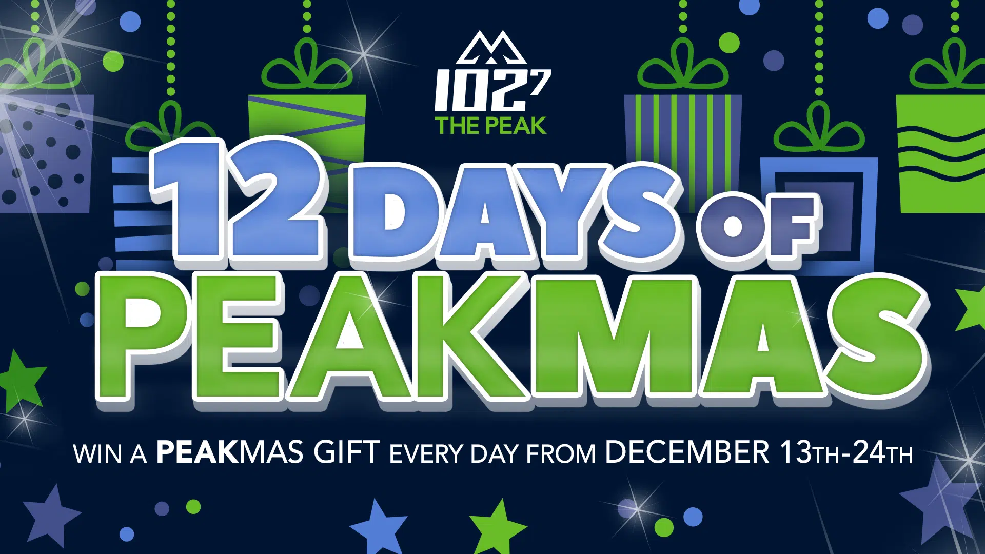 12 Days of PEAKmas