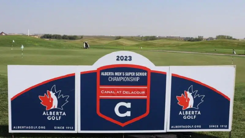 Local golfer competes at Alberta Super Senior Championship at Delacour