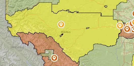 Warm and dry weather leads to fire advisory for Edson Forest Area