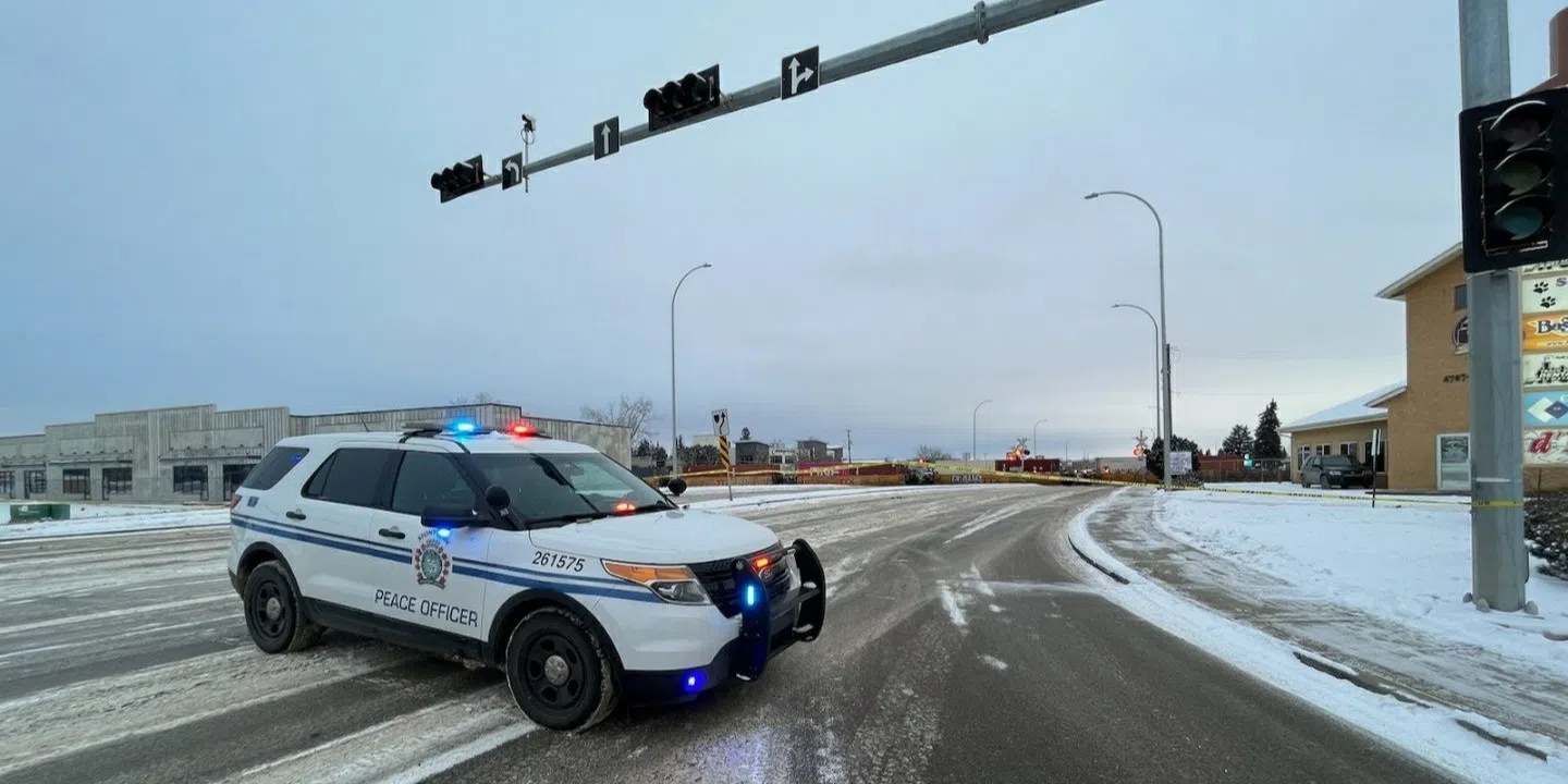 Fatality in collision between truck and train in Stony Plain